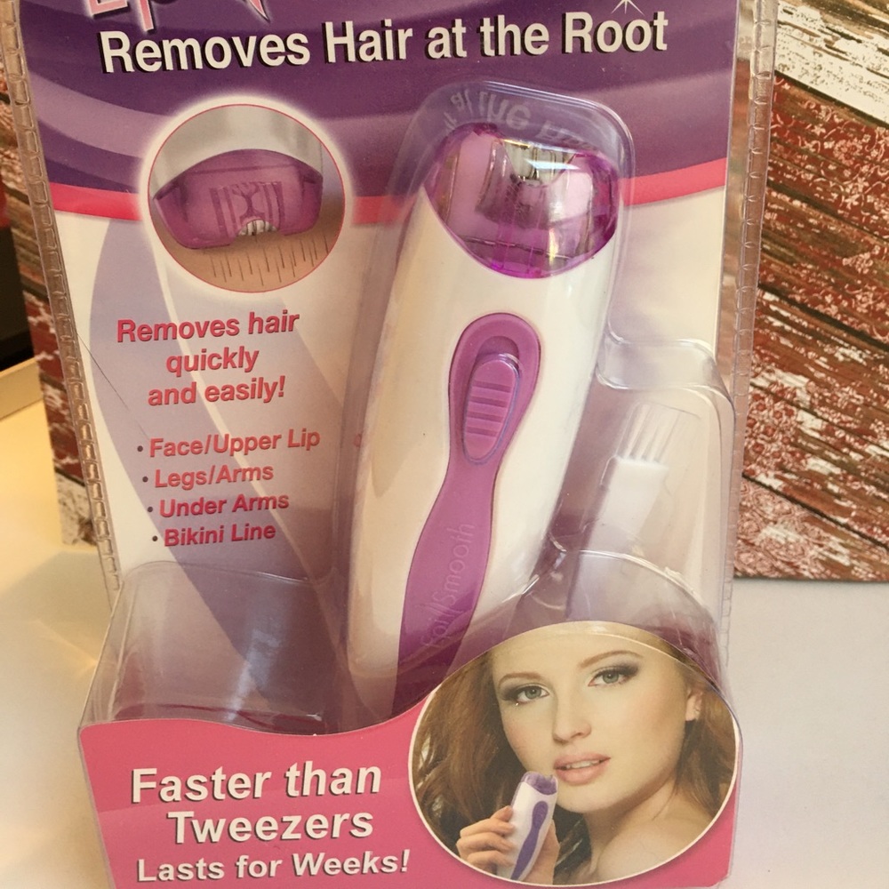Epi Smooth Precision Removal Hair at the root Removes quickly and easily.